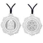 Pt950 Platinum Samantabhadra Guardian Pendant - Dragon & Snake Zodiac Birth Buddha